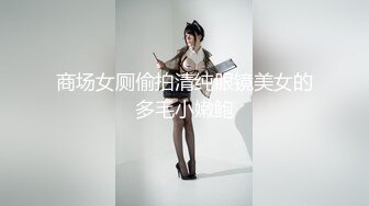 商场女厕偷拍清纯眼镜美女的多毛小嫩鲍