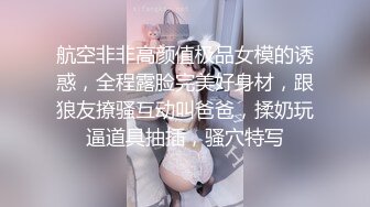 航空非非高颜值极品女模的诱惑，全程露脸完美好身材，跟狼友撩骚互动叫爸爸，揉奶玩逼道具抽插，骚穴特写