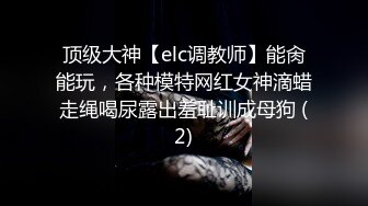 顶级大神【elc调教师】能肏能玩，各种模特网红女神滴蜡走绳喝尿露出羞耻训成母狗 (2)