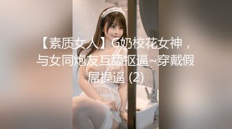 【素质女人】G奶校花女神，与女同炮友互舔抠逼~穿戴假屌操逼 (2)