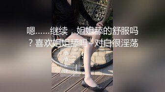 嗯……继续，姐姐舔的舒服吗？喜欢姐姐舔吗~对白很淫荡！