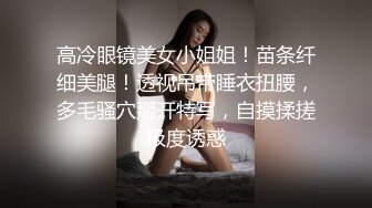 高冷眼镜美女小姐姐！苗条纤细美腿！透视吊带睡衣扭腰，多毛骚穴掰开特写，自摸揉搓极度诱惑