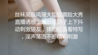 丝袜高跟风骚大姐姐露脸大秀直播诱惑，漏出骚奶子上下抖动刺激狼友，揉奶玩逼看特写，淫声荡语不断精彩刺激