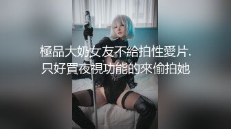 極品大奶女友不給拍性愛片.只好買夜視功能的來偷拍她