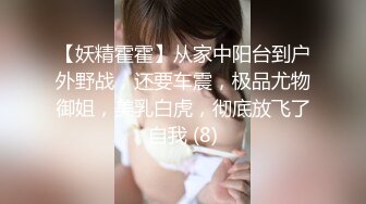 【妖精霍霍】从家中阳台到户外野战，还要车震，极品尤物御姐，美乳白虎，彻底放飞了自我 (8)