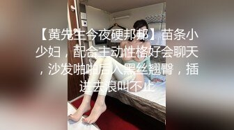 【黄先生今夜硬邦邦】苗条小少妇，配合主动性格好会聊天，沙发啪啪后入黑丝翘臀，插进去浪叫不止