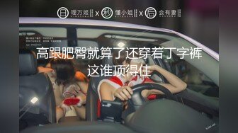 高跟肥臀就算了还穿着丁字裤这谁顶得住