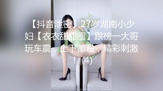 【抖音泄密】27岁湖南小少妇【衣衣甜甜圈】跟榜一大哥玩车震，上下都粉，精彩刺激！ (4)