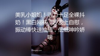 美乳小姐姐！活力十足全裸抖奶！黑白网袜，沙发上自慰，振动棒快速抽插，低低呻吟娇喘