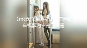 【mccd车展系列】7 某网红车模黑内白翅膀微露