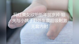 网红美女欣怡新年贺岁片 姐夫与小姨子野外车震超级刺激无套内射