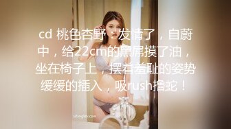 cd 桃色杏野：发情了，自蔚中，给22cm的黑屌摸了油，坐在椅子上，摆着羞耻的姿势缓缓的插入，吸rush撸蛇！